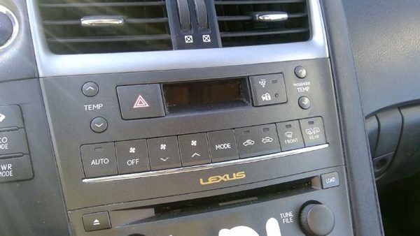 2010 Lexus HS250h Heater A/c Control Hybrid — photo 2
