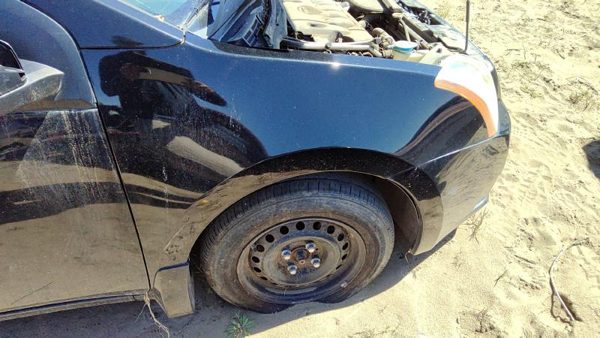 2007-2012 Nissan Sentra Passenger Right Front Fender Oem 2.0L Black Kh3 — photo 2