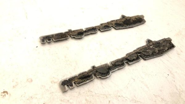 1986-1990 Chevy Caprice Brougham Emblem Pair Sail Panel Badges Oem Set — photo 9