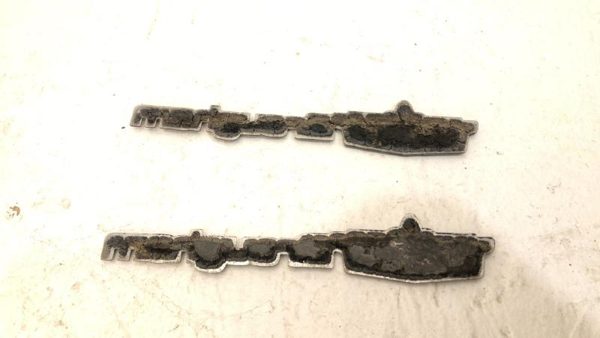 1986-1990 Chevy Caprice Brougham Emblem Pair Sail Panel Badges Oem Set — photo 7