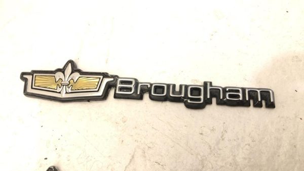 1986-1990 Chevy Caprice Brougham Emblem Pair Sail Panel Badges Oem Set — photo 5