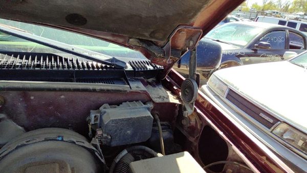 1992-1999 Gmc Yukon Driver Left Hood Hinge Assembly Oem Maroon — photo 4
