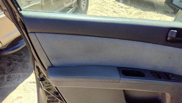 07-09 Sentra Driver Left Front Door Trim Panel With Master Switch Charcoal W — photo 2
