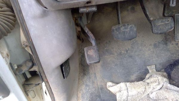 1992-1997 Ford F450 Parking Brake Pedal Assembly Oem Complete Emergency Unit — photo 1