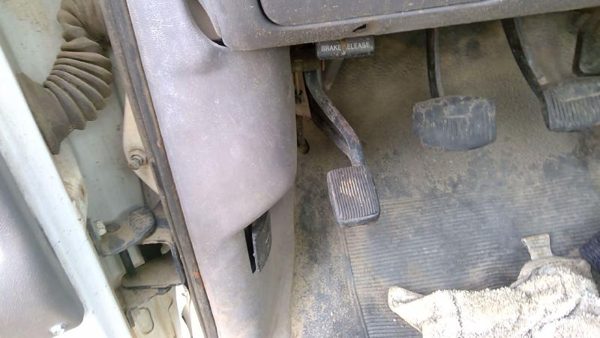 1992-1997 Ford F450 Parking Brake Pedal Assembly Oem Complete Emergency Unit — photo 4
