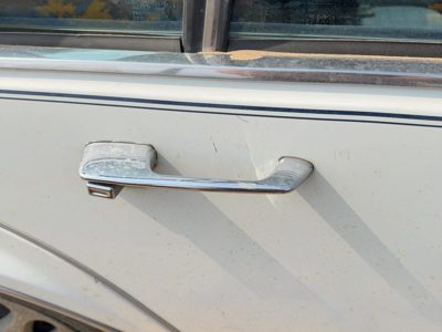 1986 Oldsmobile 98 Passenger Right Rear Outside Door Handle Oem Back