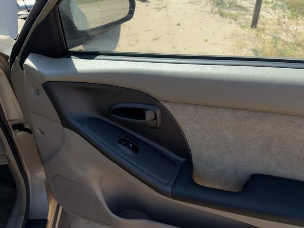 01-03 Elantra Passenger Right Front Door Trim Panel With Switches Beige Gray Ze — photo 4