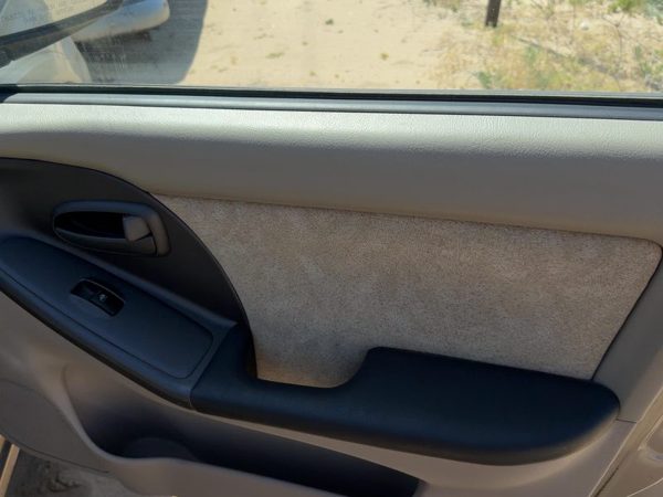 01-03 Elantra Passenger Right Front Door Trim Panel With Switches Beige Gray Ze — photo 5