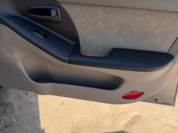01-03 Elantra Passenger Right Front Door Trim Panel With Switches Beige Gray Ze — photo 8