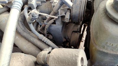 00 Ford F250 Super Duty Mount Bracket Set For Ac Compressor Oem 7.3L Powerstroke
