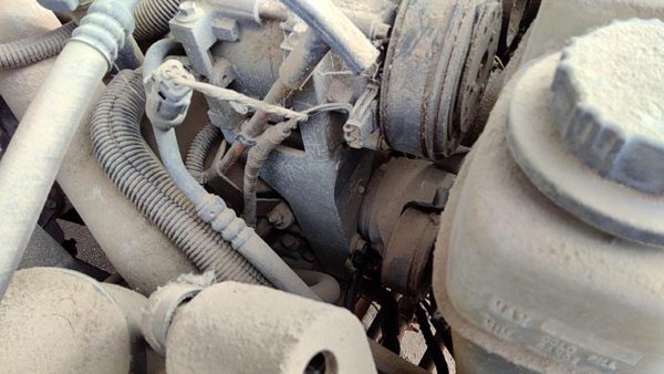 00 Ford F250 Super Duty Mount Bracket Set For Ac Compressor Oem 7.3L Powerstroke — photo 3