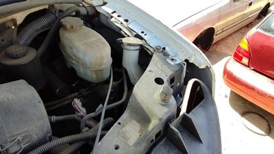 2003-14 Chevy Express Van Windshield Washer Fluid Reservoir With Pump Wiper Tank