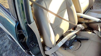 2000 Honda Passport Passenger Right Front Seat Belt Retractor Shoulder Bge Beige