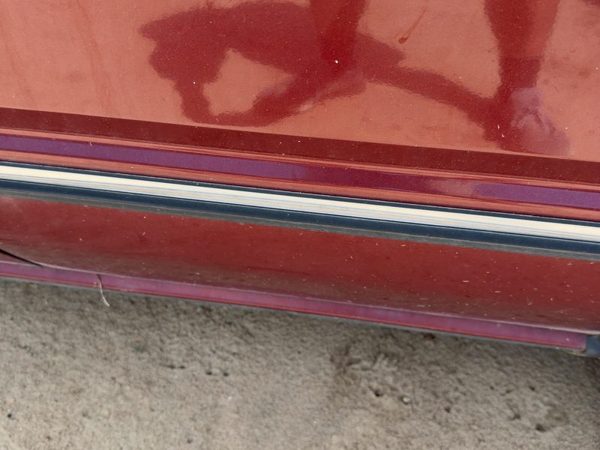 85-88 Nissan Maxima Driver Left Rear Moulding From Door Oem Back 4 Door Sedan — photo 4