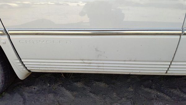 1996-1999 Town & Country Left Front Moulding From Door Oem Trim Pwp Golden White — photo 1