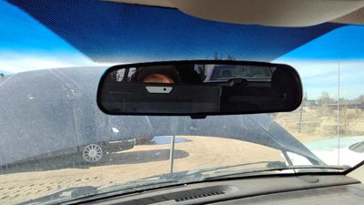 2001-2004 Jeep Grand Cherokee Inside Rear View Mirror Oem Windshield Mounted