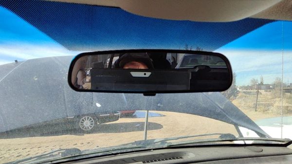 2001-2004 Jeep Grand Cherokee Inside Rear View Mirror Oem Windshield Mounted — photo 3