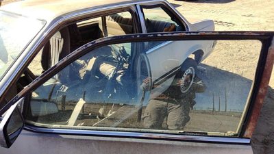 1985-1989 Pontiac Sunbird Driver Left Front Side Window Door Glass 2Dr Oem