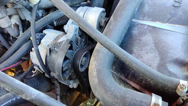 1987-1992 Ford F150 Mount Bracket Set For Alternator Oem — photo 2