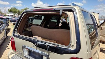 1998 Lincoln Navigator Back Glass/window Frame