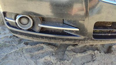 2011 Chevrolet Malibu Grille Chevy 58U Black Granite