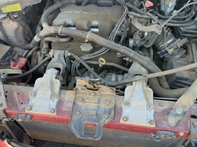 97-05 Venture Pair Of Upper Radiator Support Motor Mounts With Brackets Oem