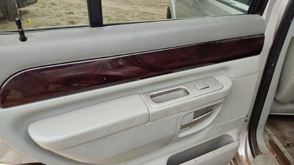 2003 Lincoln Aviator Driver Left Rear Door Trim Panel With Switches Back Gray Bl — photo 6