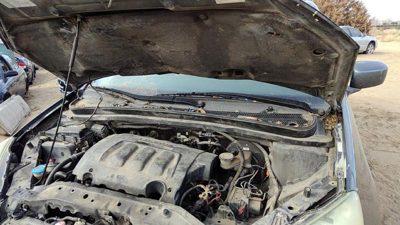 2005-2010 Honda Odyssey Pair Of Hood Hinges Right Left Set Assembly Oem Gray