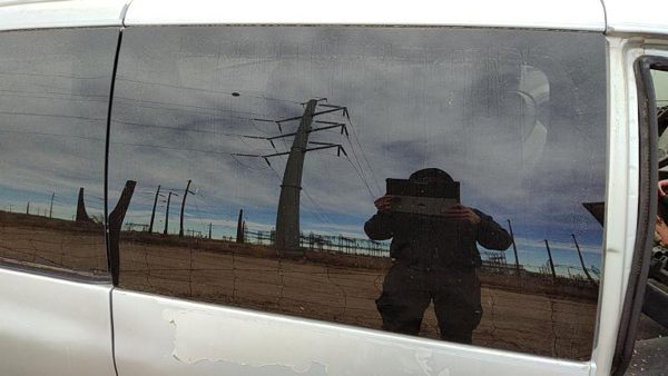 96-00 Chrysler Town & Country Passenger Right Rear Side Window Door Glass Back — photo 1