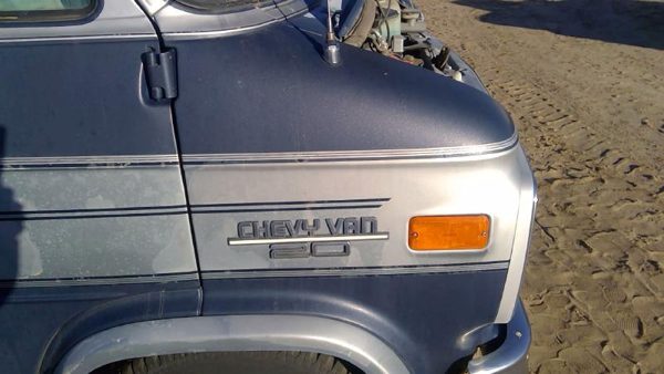1989 Chevy Van 20 Series Fender RH G20 Blue — photo 6