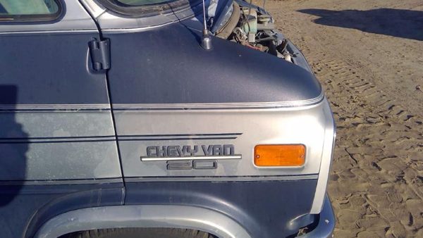 1989 Chevy Van 20 Series Fender RH G20 Blue — photo 5