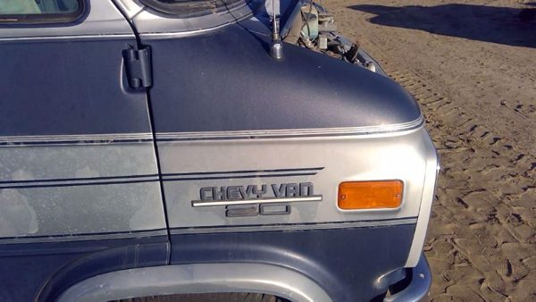 1989 Chevy Van 20 Series Fender RH G20 Blue — photo 8