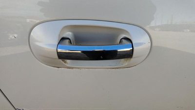 03-17 Navigator Passenger Right Front Outside Door Handle Pv White Chocolate
