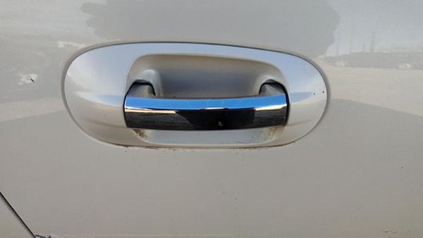 03-17 Navigator Passenger Right Front Outside Door Handle Pv White Chocolate — photo 1