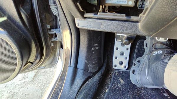 2016 Subaru Wrx Kick Panel CBL30 Carbon Black — photo 2