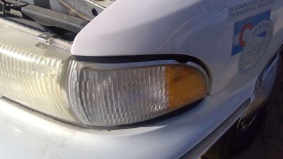 91-96 Chevy Caprice Driver Left Front Turn Signal Light Lamp Oem Fender Mounted
