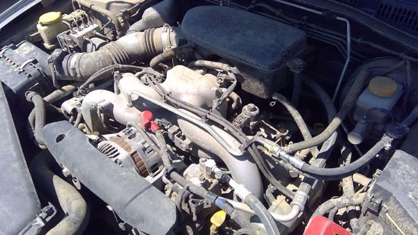 08-09 Legacy Intake Manifold Assembly Plenum With Fuel Injector Rails 2.5L At — photo 3