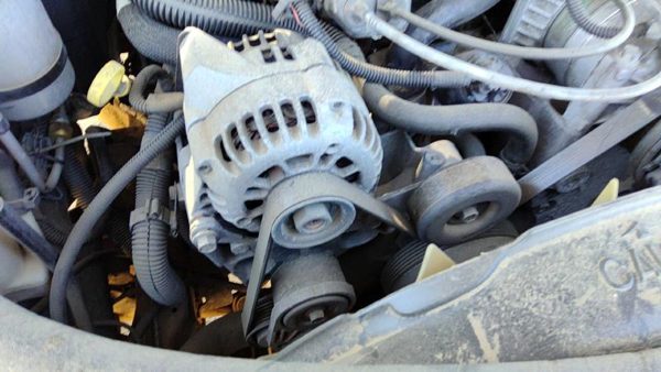 1996-2001 Olds Bravada Mount Bracket Set For Alternator Oem 4.3L — photo 1