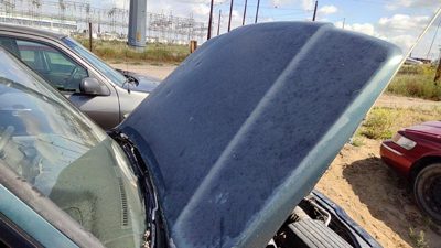 1997 Suzuki Sidekick Hood Green