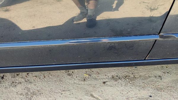 1998-1999 Honda Accord Driver Left Front Moulding From Door Oem Trim Strip Gray — photo 2