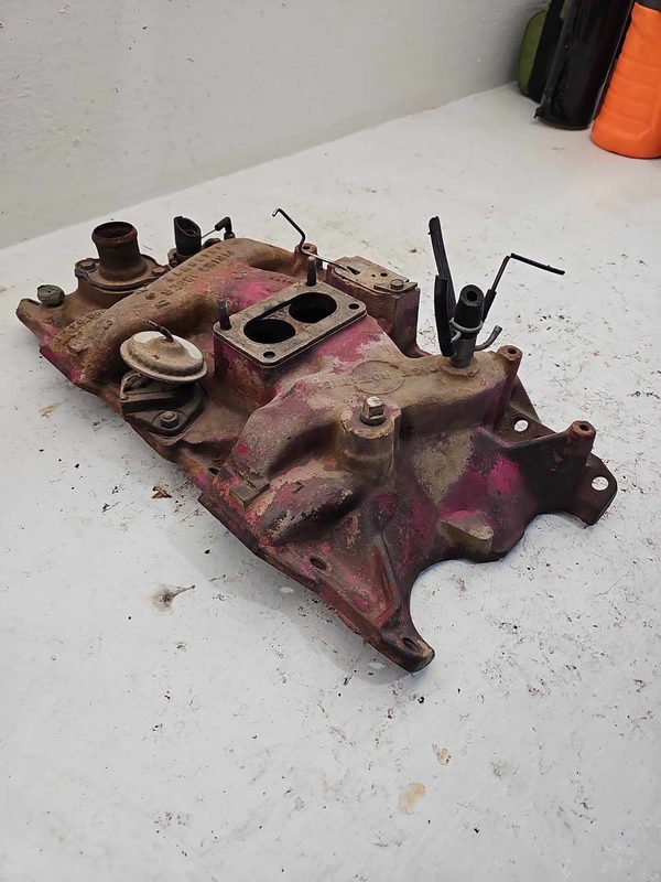 1985-1988 Dodge Ram W250 Lower Intake Manifold Oem 360 5.9L 4323354 — photo 15