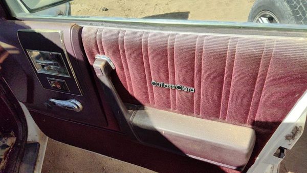 85-88 Olds Ciera Passenger Right Front Door Trim Panel With Switches Red — photo 3