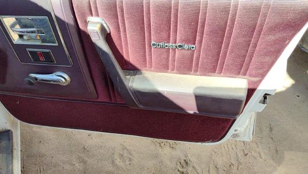 85-88 Olds Ciera Passenger Right Front Door Trim Panel With Switches Red — photo 7