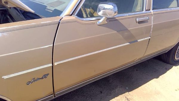 1985 Oldsmobile Delta 88 Front Door LH Gold — photo 7