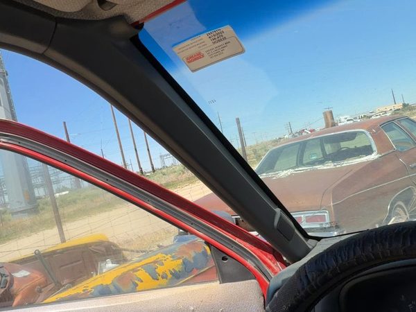 1994 Nissan Pathfinder Driver Left A Pillar Trim Windshield Post Panel Oem Gray — photo 2