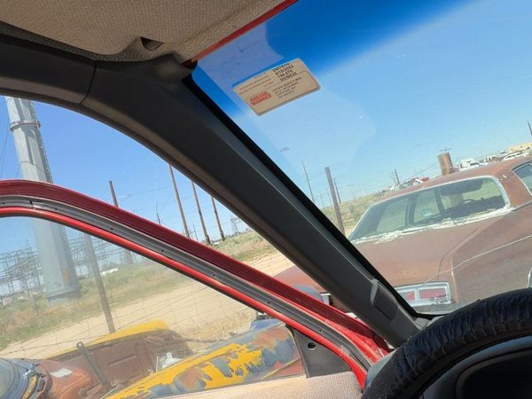 1994 Nissan Pathfinder Driver Left A Pillar Trim Windshield Post Panel Oem Gray — photo 1