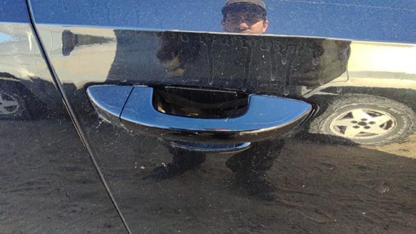 2012-2021 Vw Passat Passenger Right Front Outside Door Handle Oem Black A1 — photo 1