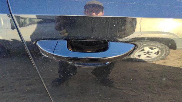 2012-2021 Vw Passat Passenger Right Front Outside Door Handle Oem Black A1 — photo 2