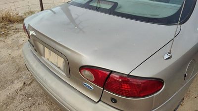 1997 Ford Contour Trunk/decklid/hatch/tailgate Dk Champagne Hail