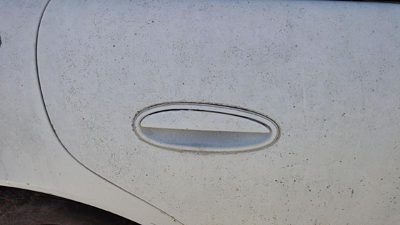 1997-2005 Buick Century Passenger Right Rear Outside Door Handle Oem Back White